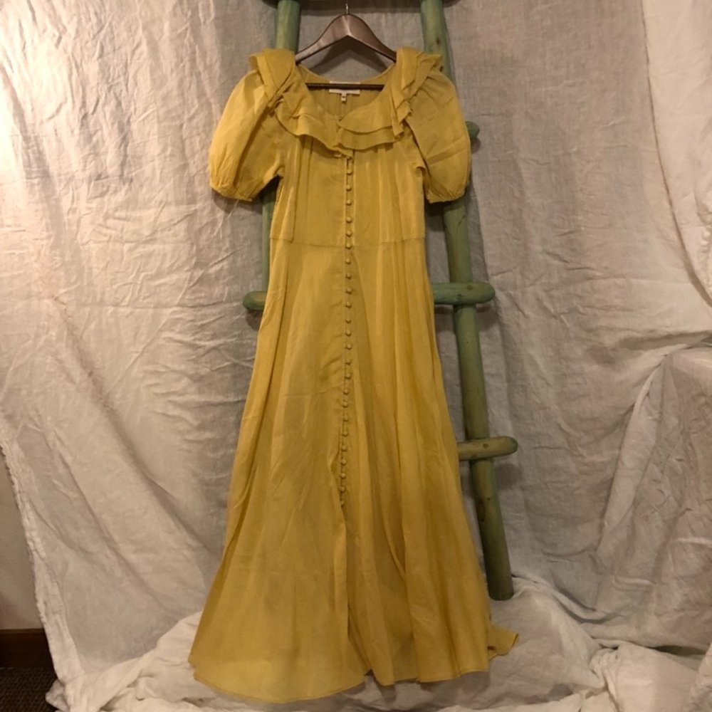 The Great. Sunrise Buttercup Dress Sz 0